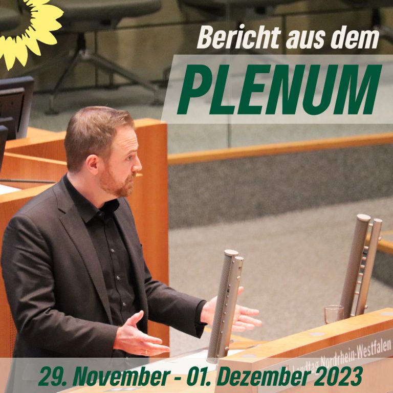 Bericht aus dem Plenum 29.11.-01.12.2023