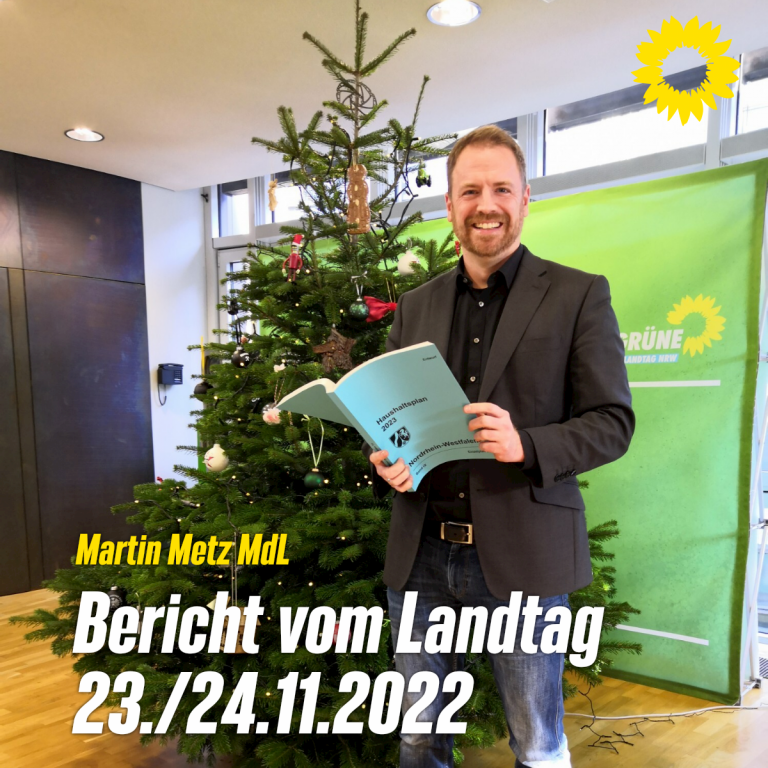 Bericht vom Landtag 23./24.11.2022