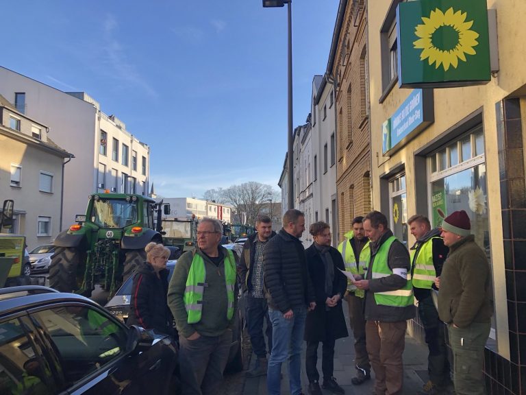 Land- und Forstwirte protestieren auch im Rhein-Sieg-Kreis