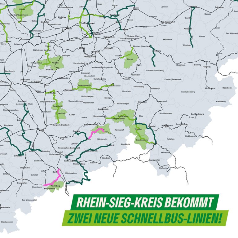 Neue Schnellbuslinien werden Meckenheim mit Bonn und Much mit Wiehl verbinden