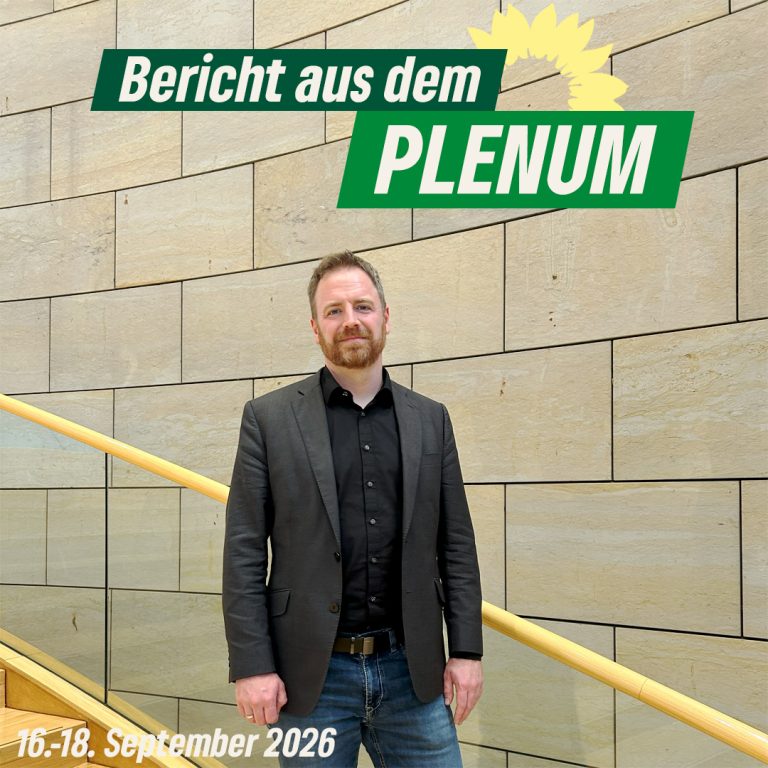 Bericht aus dem Plenum 16.-18.09.2026