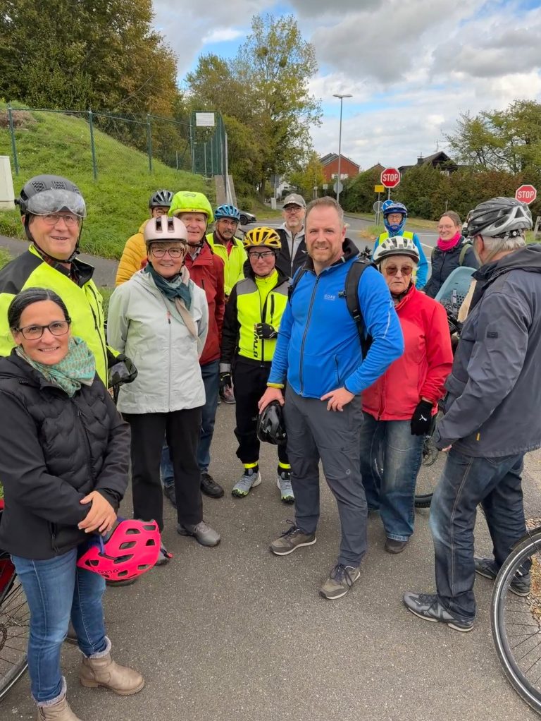 Radtour mit ADFC Lohmar und GRÜNEN Lohmar