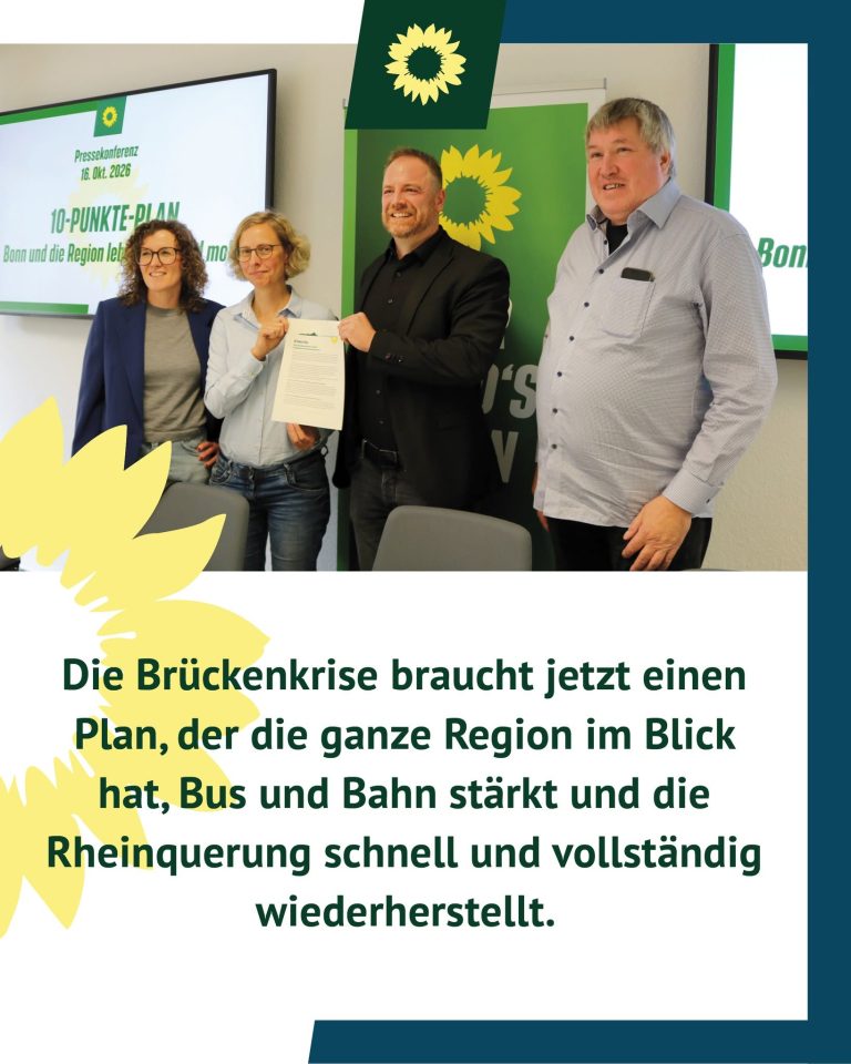 10-Punkte-Plan zur Bewältigung der Nordbrücken-Krise in der Region